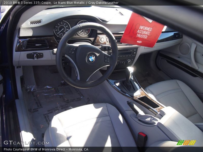 Le Mans Blue Metallic / Gray Dakota Leather 2010 BMW 3 Series 335i Coupe