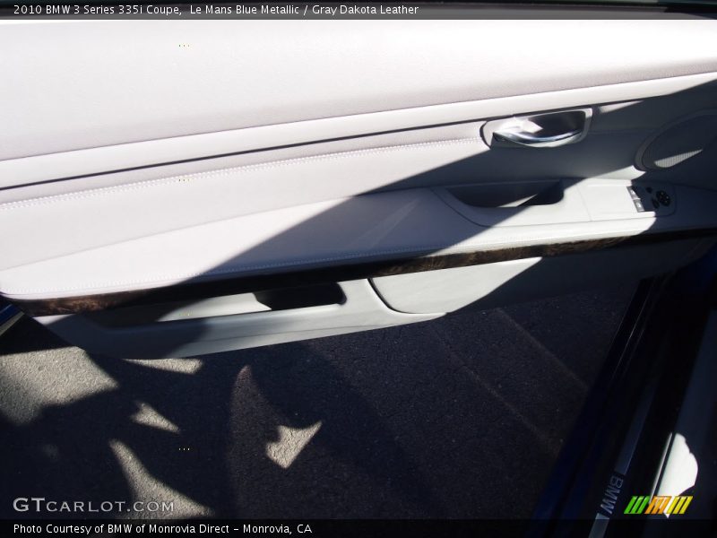 Le Mans Blue Metallic / Gray Dakota Leather 2010 BMW 3 Series 335i Coupe
