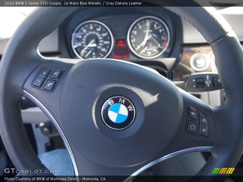 Le Mans Blue Metallic / Gray Dakota Leather 2010 BMW 3 Series 335i Coupe