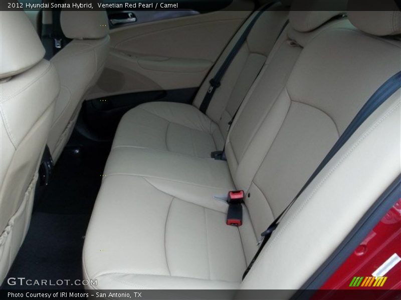 Venetian Red Pearl / Camel 2012 Hyundai Sonata Hybrid
