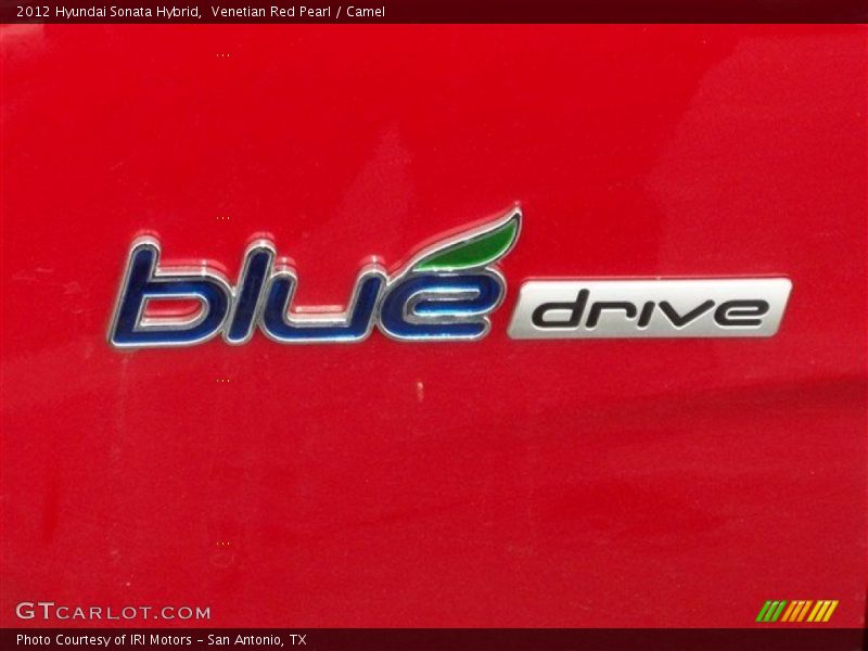 Venetian Red Pearl / Camel 2012 Hyundai Sonata Hybrid