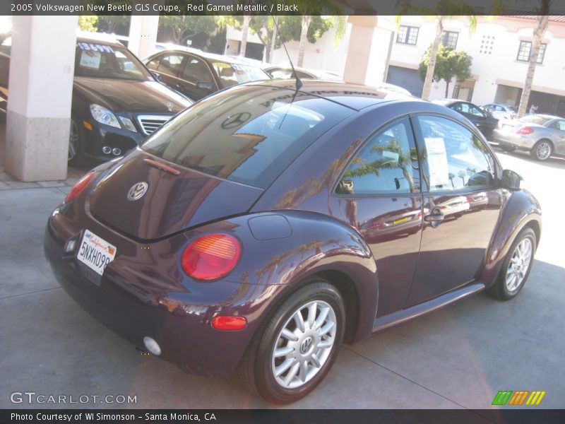 Red Garnet Metallic / Black 2005 Volkswagen New Beetle GLS Coupe
