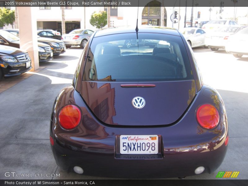 Red Garnet Metallic / Black 2005 Volkswagen New Beetle GLS Coupe