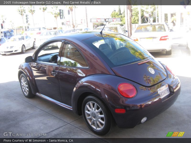 Red Garnet Metallic / Black 2005 Volkswagen New Beetle GLS Coupe