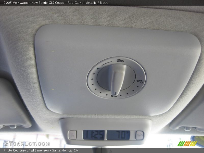 Red Garnet Metallic / Black 2005 Volkswagen New Beetle GLS Coupe