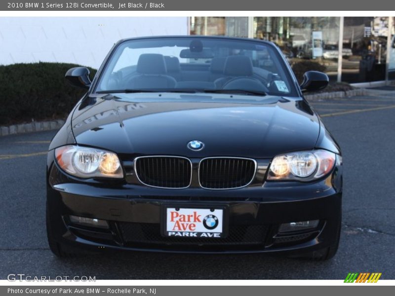 Jet Black / Black 2010 BMW 1 Series 128i Convertible