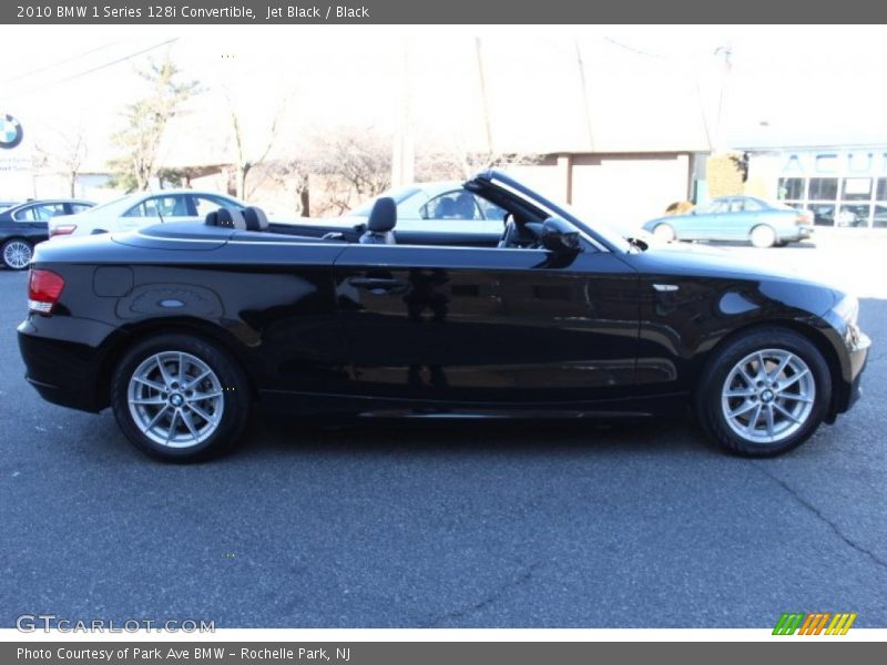 Jet Black / Black 2010 BMW 1 Series 128i Convertible