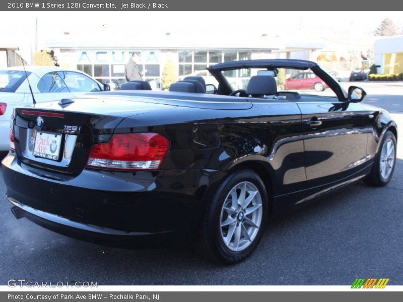 Jet Black / Black 2010 BMW 1 Series 128i Convertible