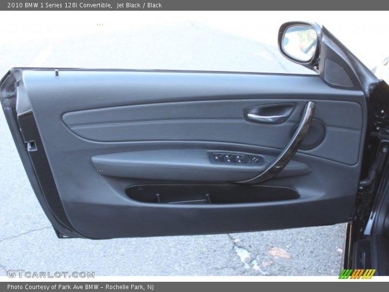 Jet Black / Black 2010 BMW 1 Series 128i Convertible