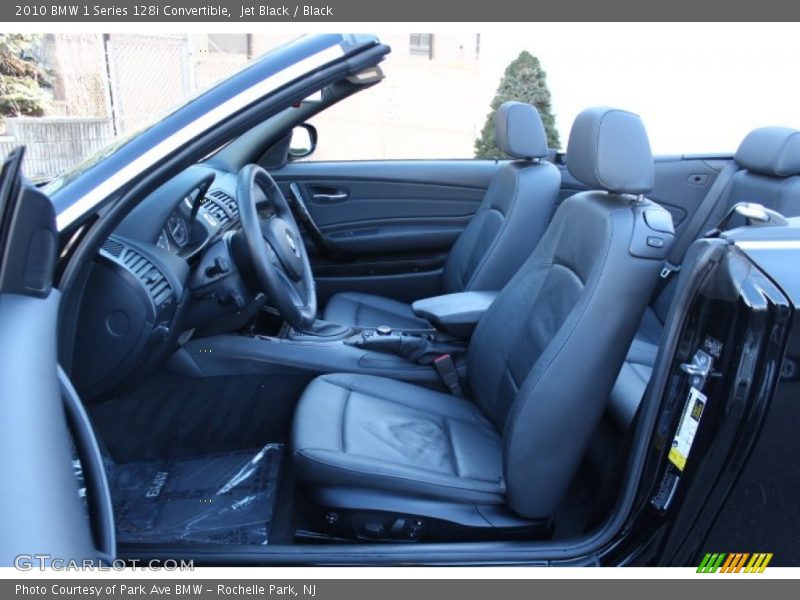 Jet Black / Black 2010 BMW 1 Series 128i Convertible