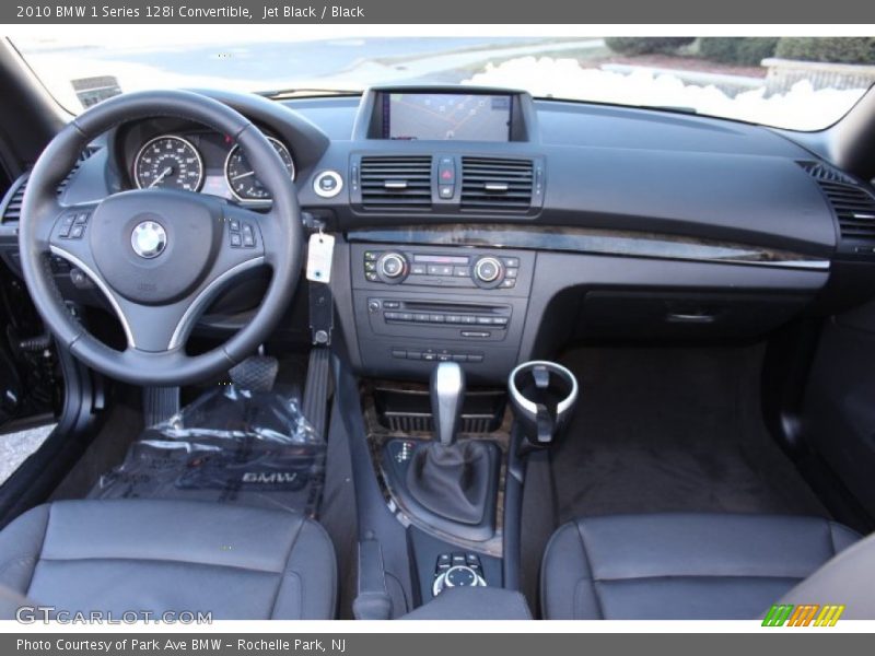 Jet Black / Black 2010 BMW 1 Series 128i Convertible