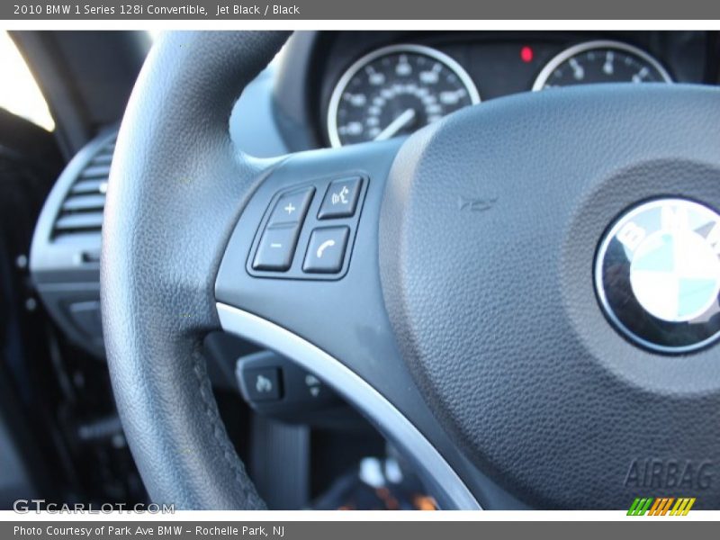 Jet Black / Black 2010 BMW 1 Series 128i Convertible