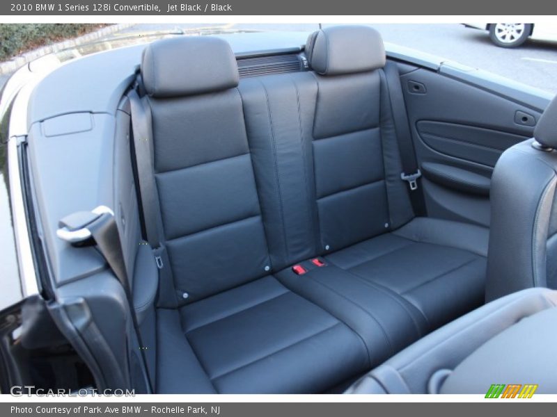 Jet Black / Black 2010 BMW 1 Series 128i Convertible