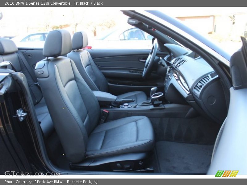 Jet Black / Black 2010 BMW 1 Series 128i Convertible