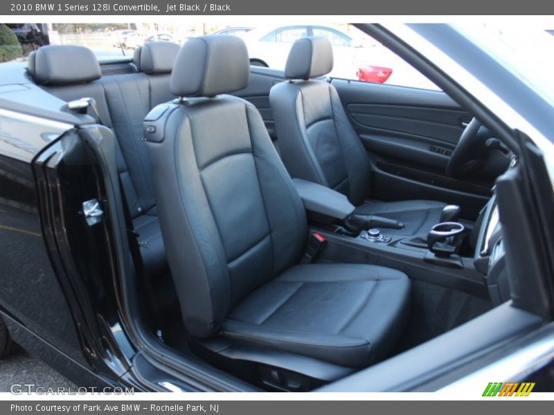 Jet Black / Black 2010 BMW 1 Series 128i Convertible