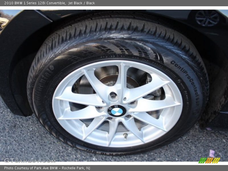 Jet Black / Black 2010 BMW 1 Series 128i Convertible