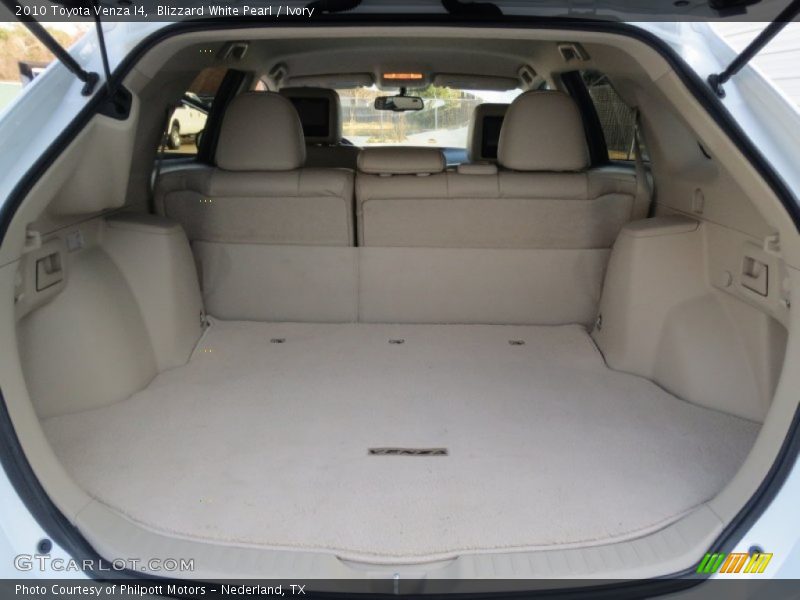  2010 Venza I4 Trunk