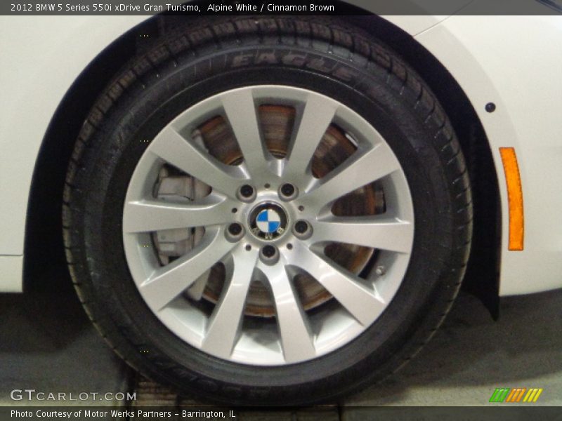  2012 5 Series 550i xDrive Gran Turismo Wheel