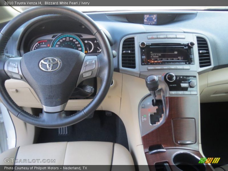 Dashboard of 2010 Venza I4