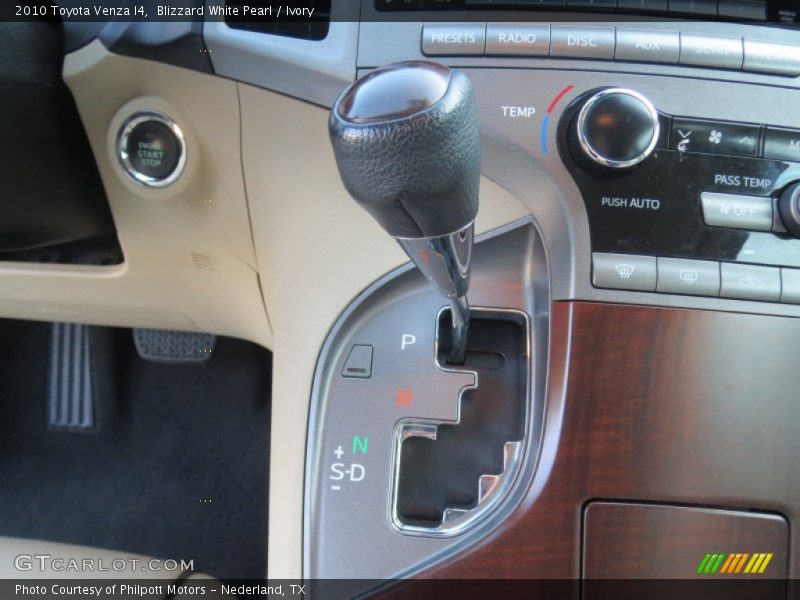  2010 Venza I4 6 Speed Automatic Shifter