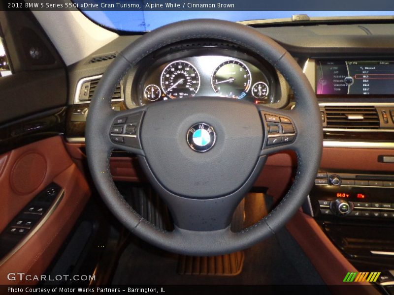  2012 5 Series 550i xDrive Gran Turismo Steering Wheel
