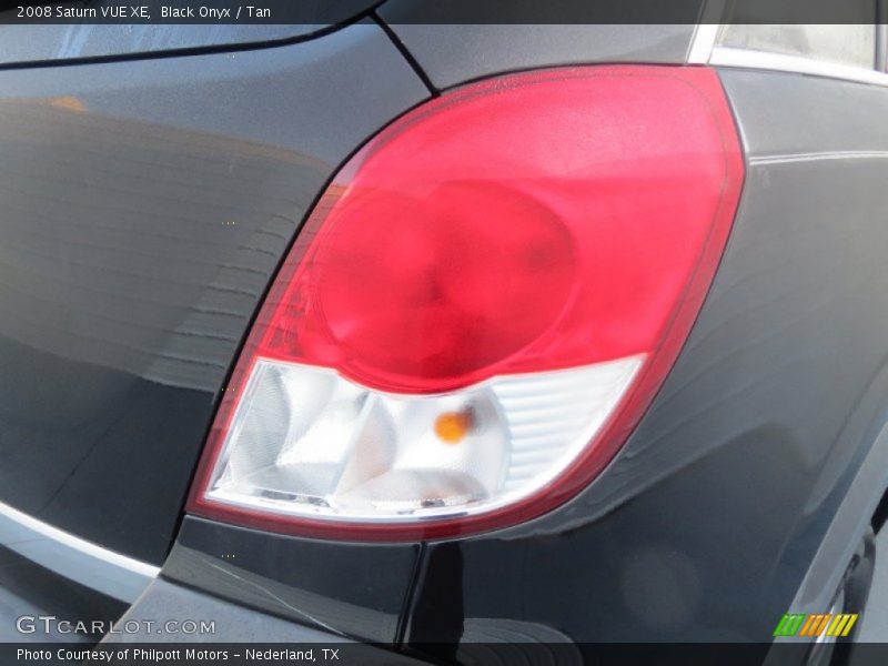 Black Onyx / Tan 2008 Saturn VUE XE