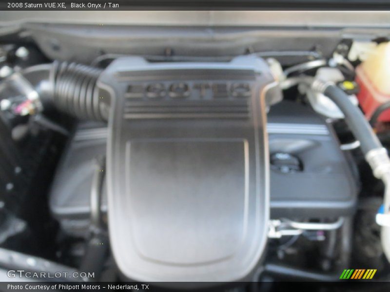 Black Onyx / Tan 2008 Saturn VUE XE