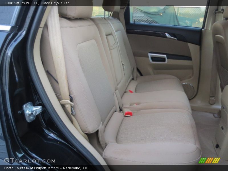 Black Onyx / Tan 2008 Saturn VUE XE