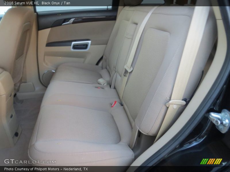 Rear Seat of 2008 VUE XE