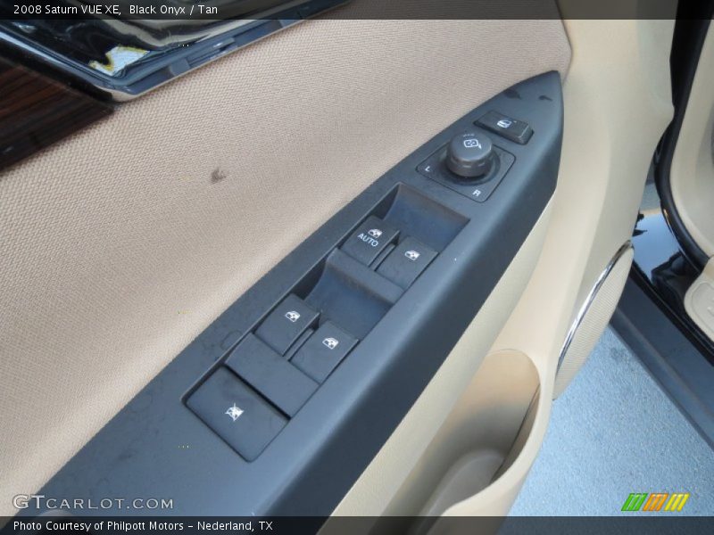 Black Onyx / Tan 2008 Saturn VUE XE
