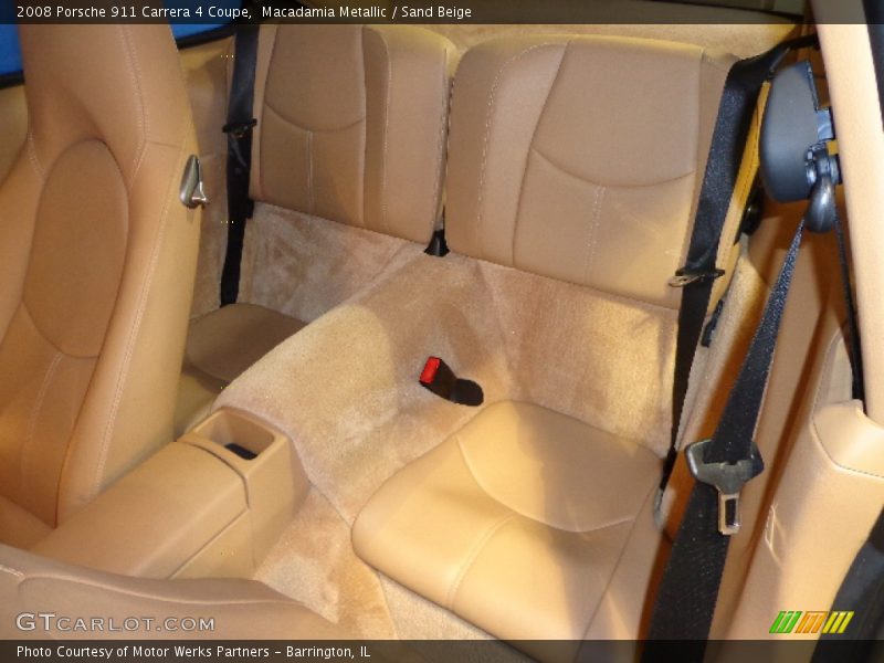 Macadamia Metallic / Sand Beige 2008 Porsche 911 Carrera 4 Coupe