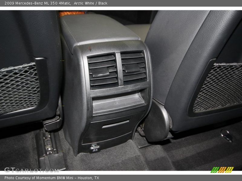 Arctic White / Black 2009 Mercedes-Benz ML 350 4Matic