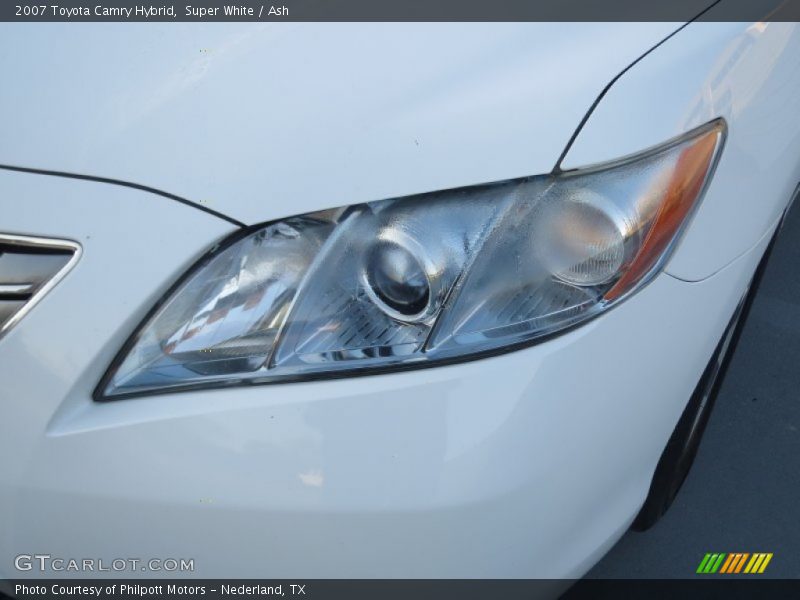 Super White / Ash 2007 Toyota Camry Hybrid