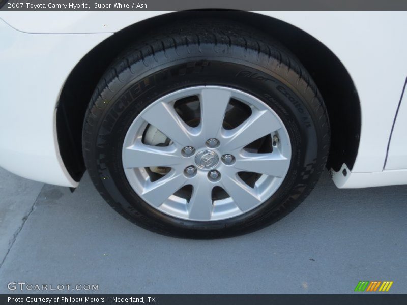 Super White / Ash 2007 Toyota Camry Hybrid