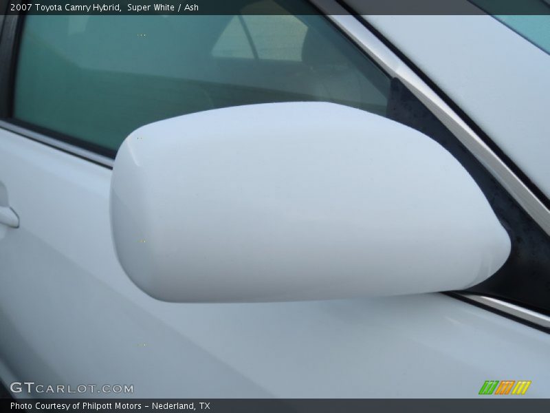 Super White / Ash 2007 Toyota Camry Hybrid