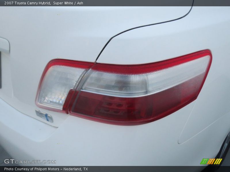 Super White / Ash 2007 Toyota Camry Hybrid