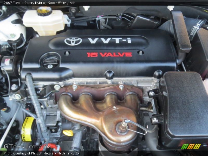  2007 Camry Hybrid Engine - 2.4 Liter DOHC 16V VVT-i 4 Cylinder Gasoline/Electric Hybrid