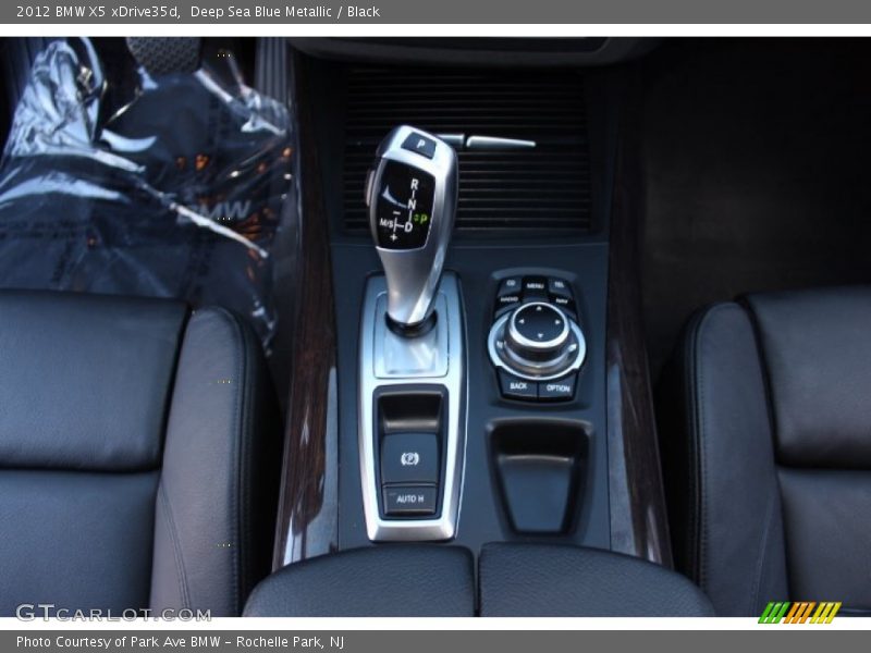 Deep Sea Blue Metallic / Black 2012 BMW X5 xDrive35d
