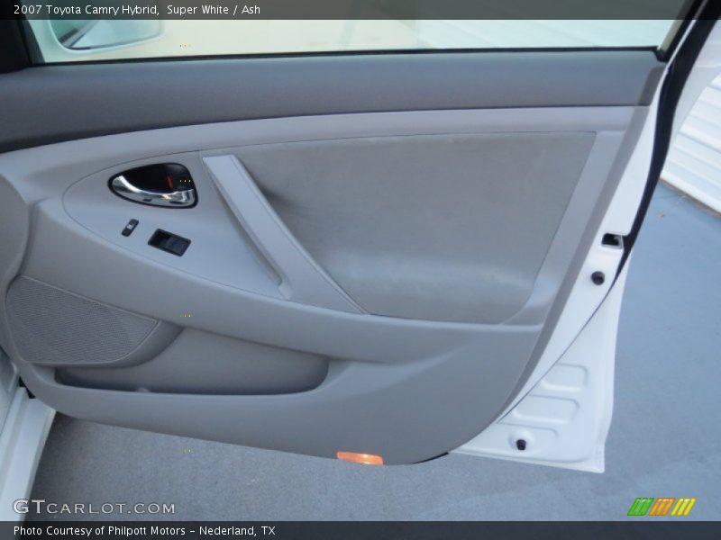 Super White / Ash 2007 Toyota Camry Hybrid