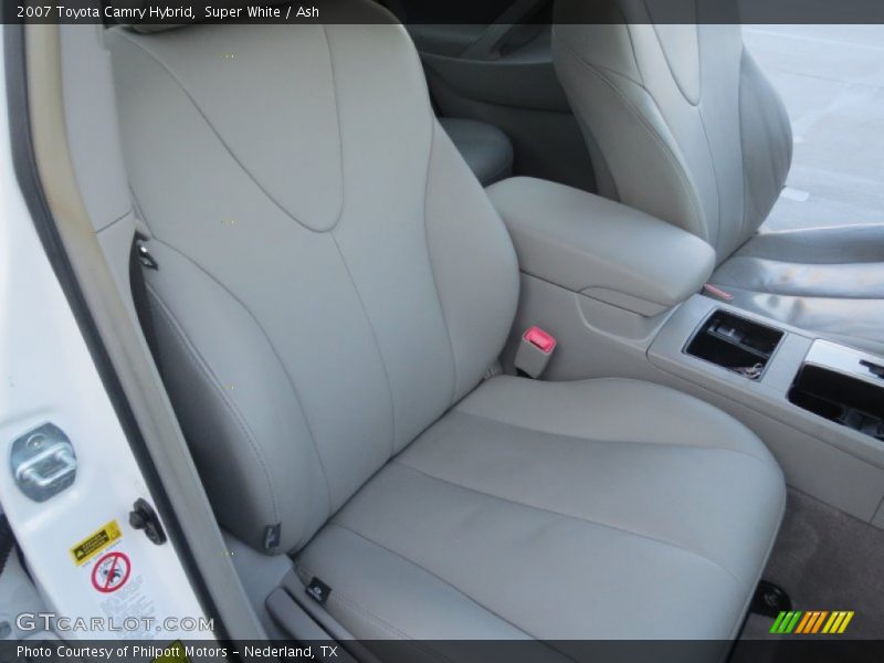 Super White / Ash 2007 Toyota Camry Hybrid