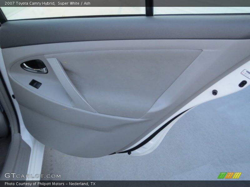 Super White / Ash 2007 Toyota Camry Hybrid