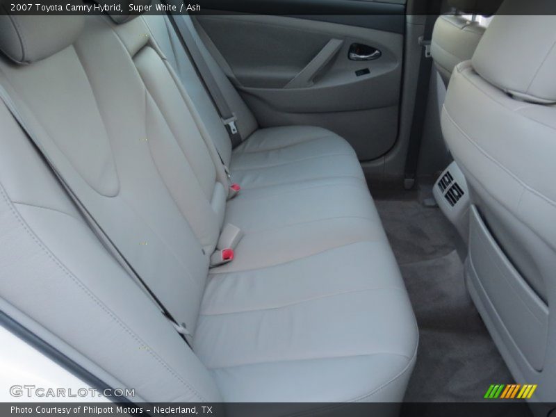 Super White / Ash 2007 Toyota Camry Hybrid