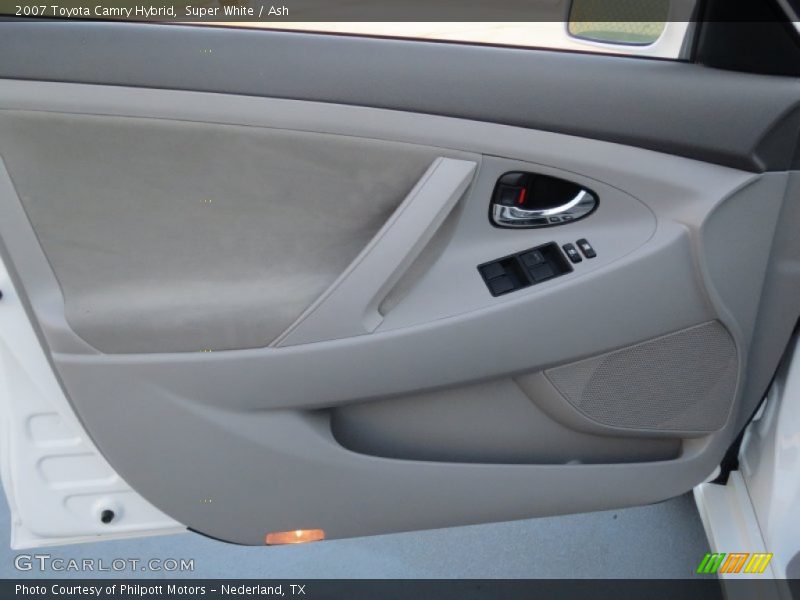 Super White / Ash 2007 Toyota Camry Hybrid