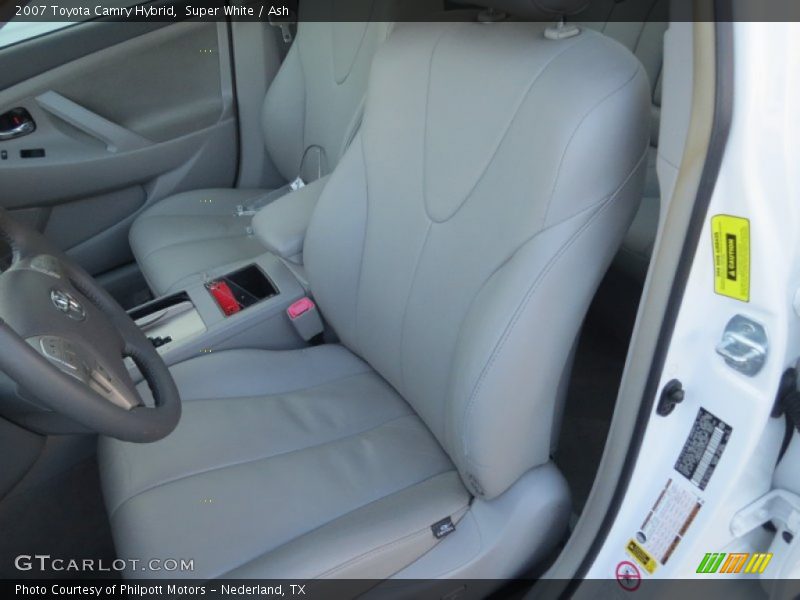 Super White / Ash 2007 Toyota Camry Hybrid