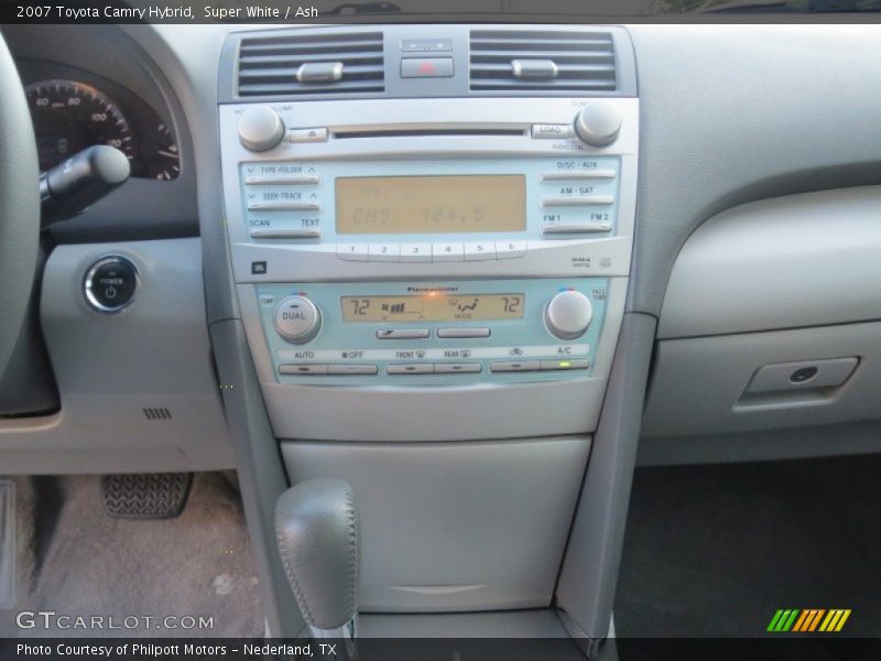 Super White / Ash 2007 Toyota Camry Hybrid