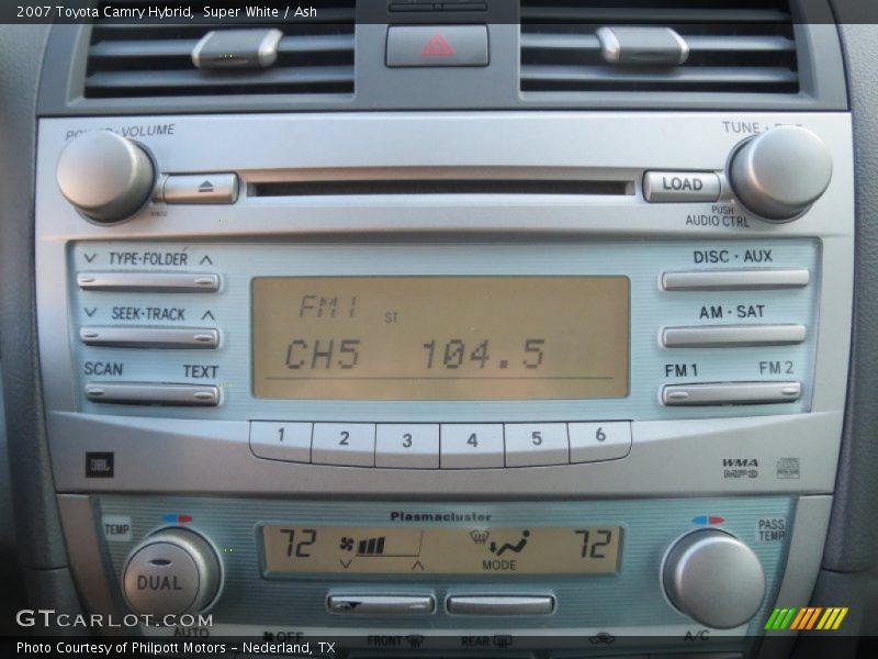 Super White / Ash 2007 Toyota Camry Hybrid