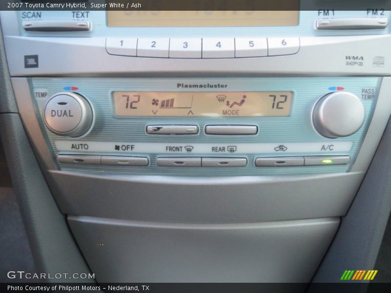 Super White / Ash 2007 Toyota Camry Hybrid