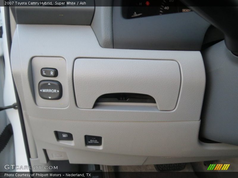 Super White / Ash 2007 Toyota Camry Hybrid