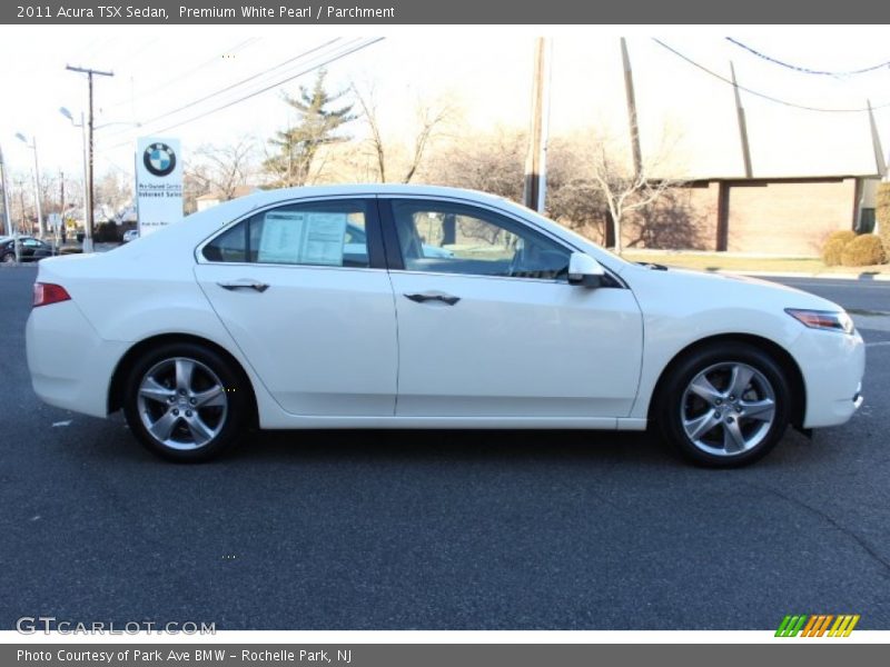 Premium White Pearl / Parchment 2011 Acura TSX Sedan