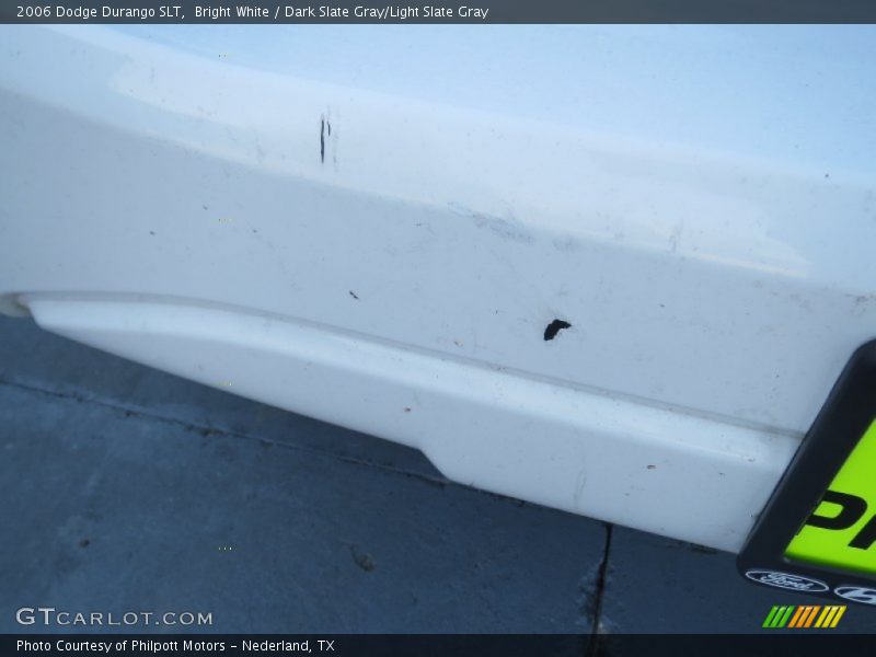 Bright White / Dark Slate Gray/Light Slate Gray 2006 Dodge Durango SLT